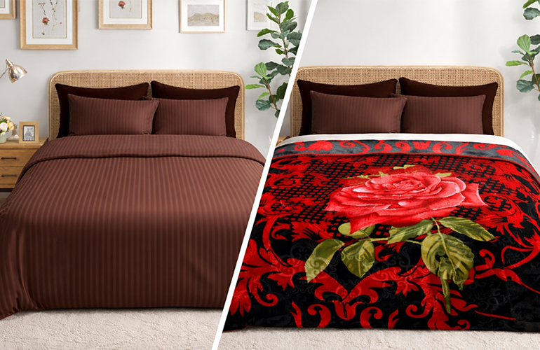 Why Hotels Prefer Our blanket and bedsheet for Bedding Setup