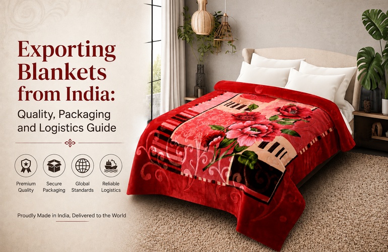 Exporting Blankets from India: Quality, Packaging and Logistics Guide
