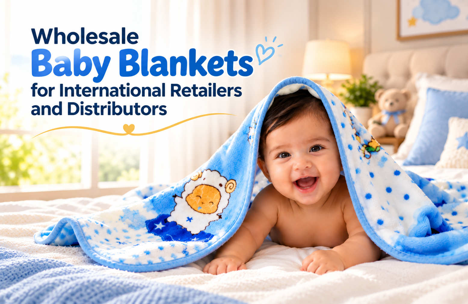 Wholesale Baby Blankets for International Retailers and Distributors