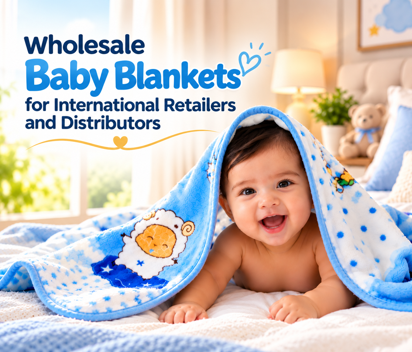 Wholesale Baby Blankets for International Retailers and Distributors