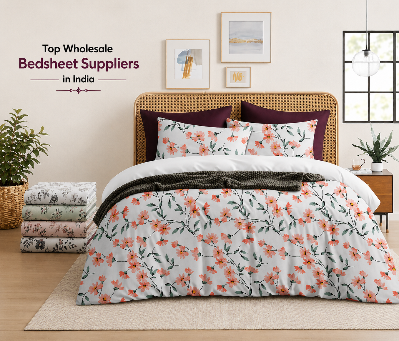 Top Wholesale Bedsheet Suppliers in India